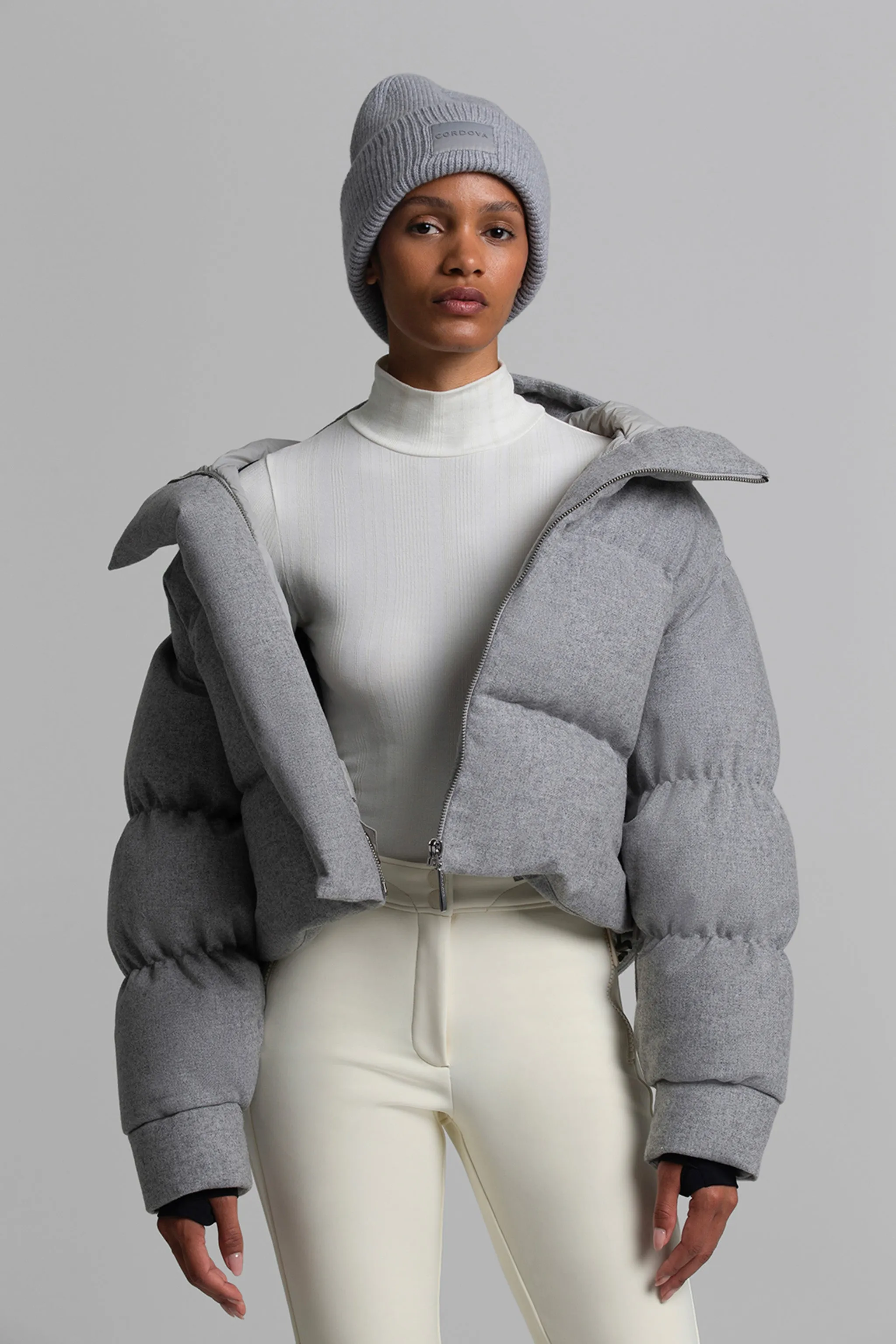 Aomori Jacket - Grey Melange