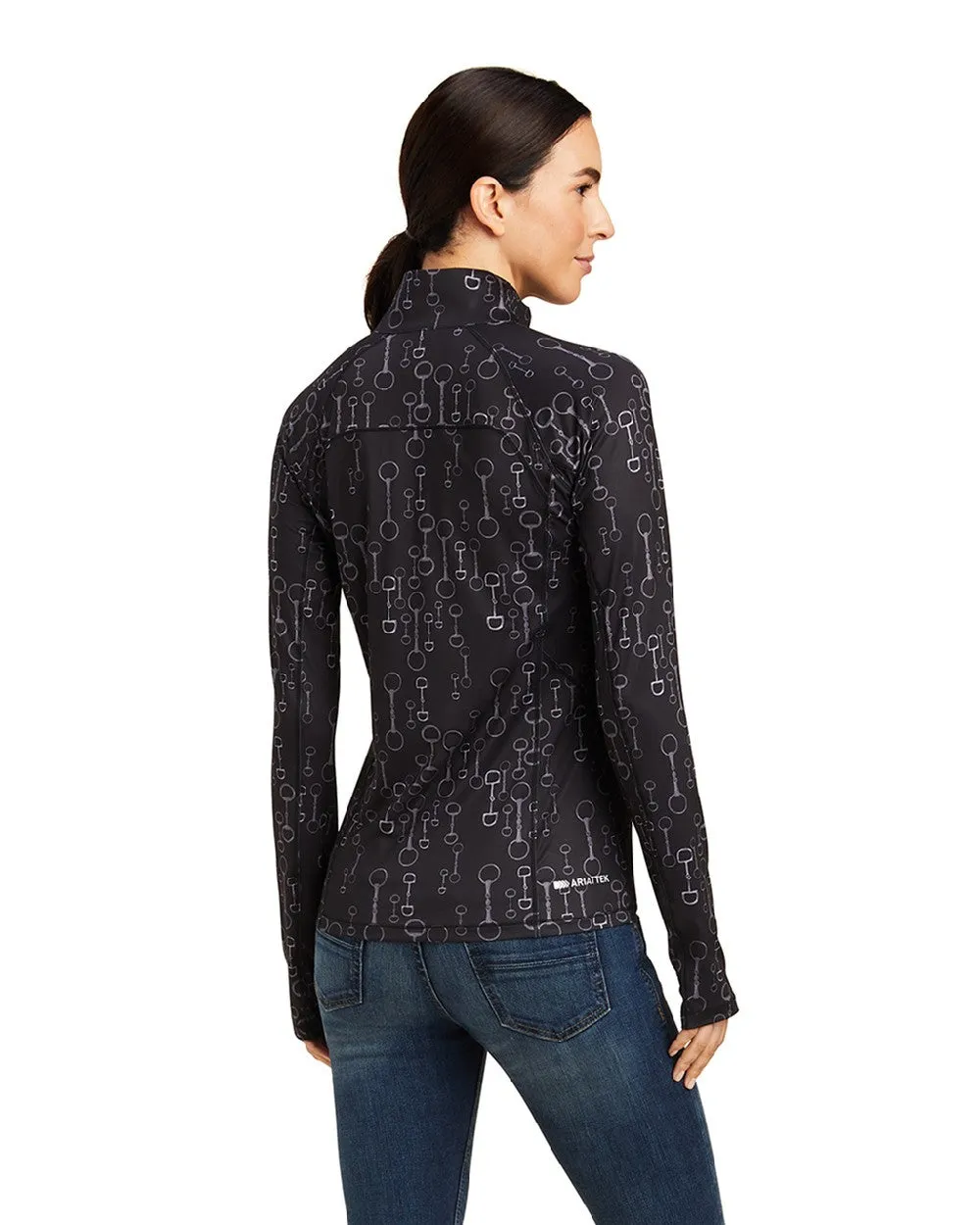 Ariat Womens Lowell 2.0 1/4 Zip Long Sleeve Base Layer