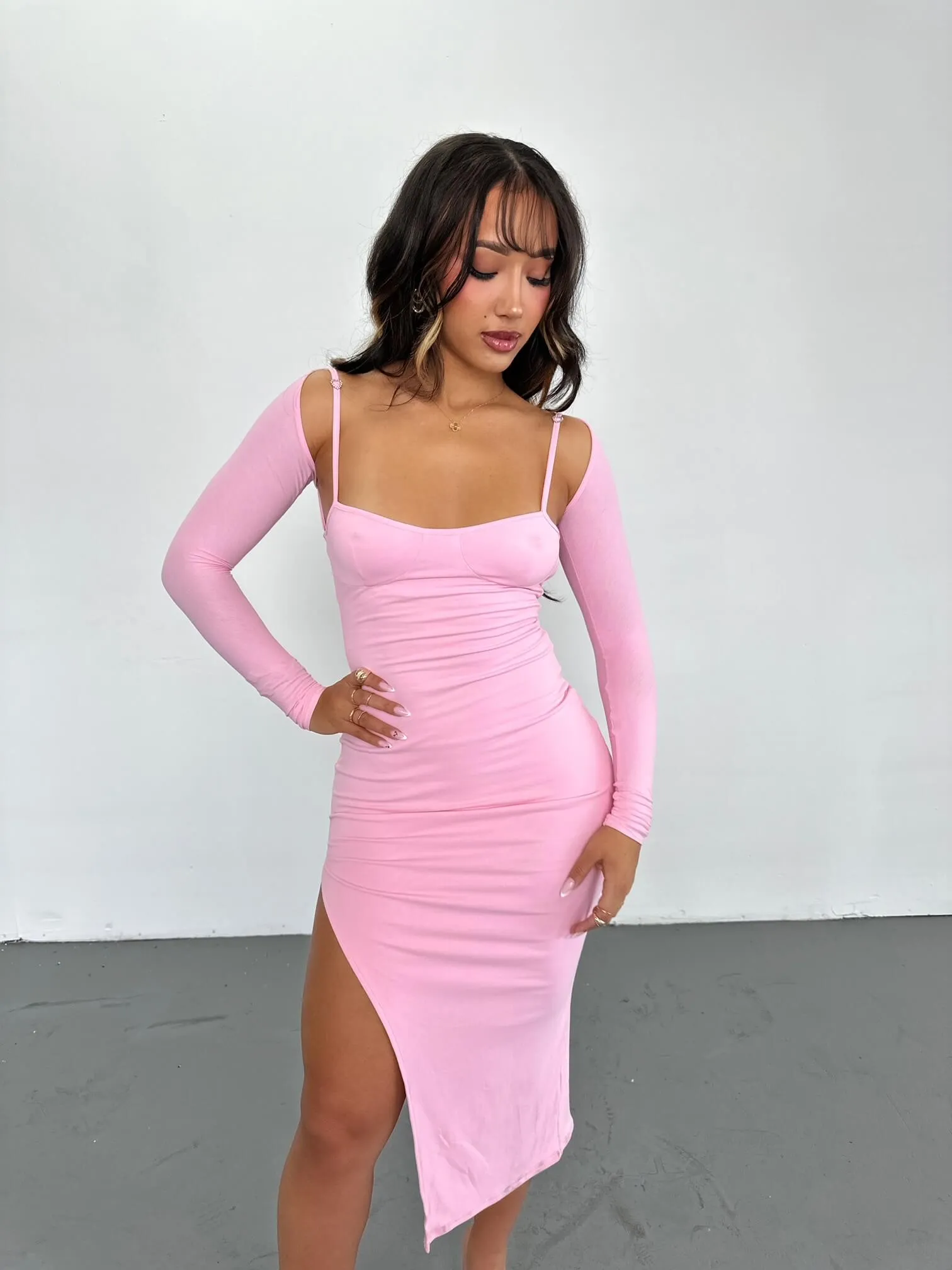 Blanca  Dress (Pink)