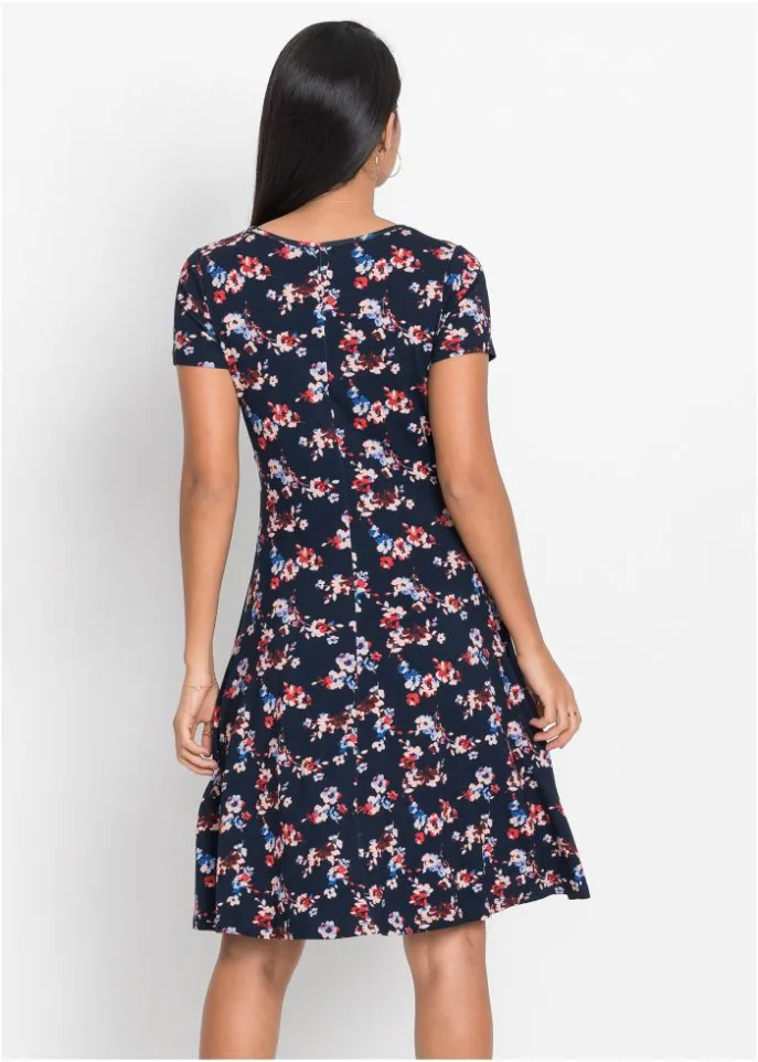 Bodyflirt shirt-dress, blue