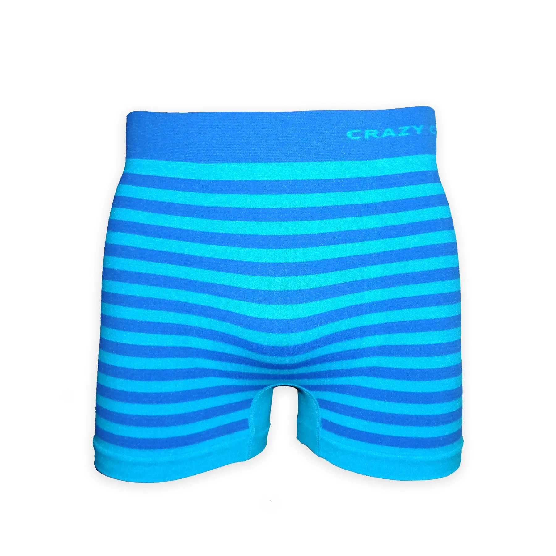 Crazy Cool Stretches Seamless Mens Boxer Briefs Underwear 6-Pack Set - Stripes