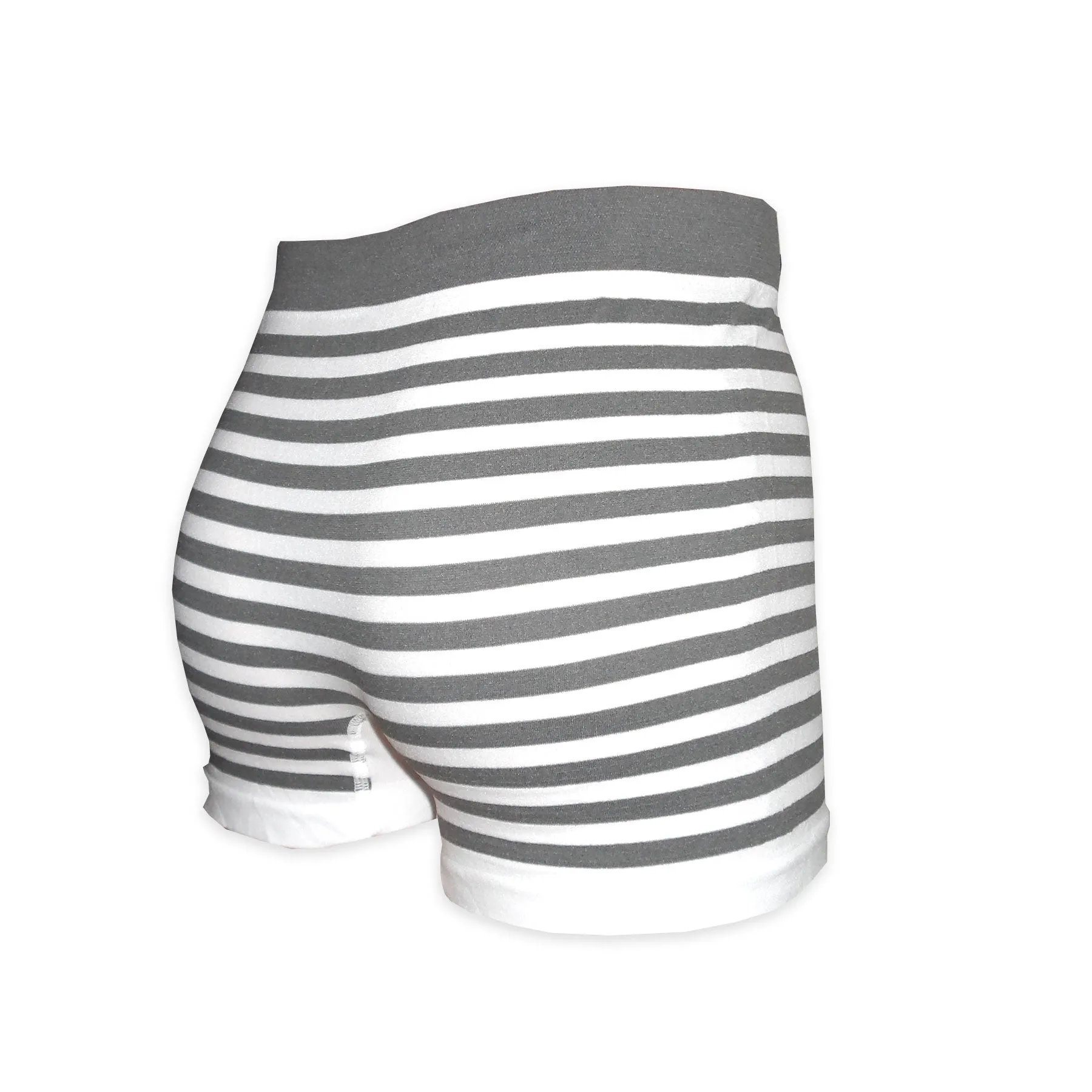 Crazy Cool Stretches Seamless Mens Boxer Briefs Underwear 6-Pack Set - Stripes
