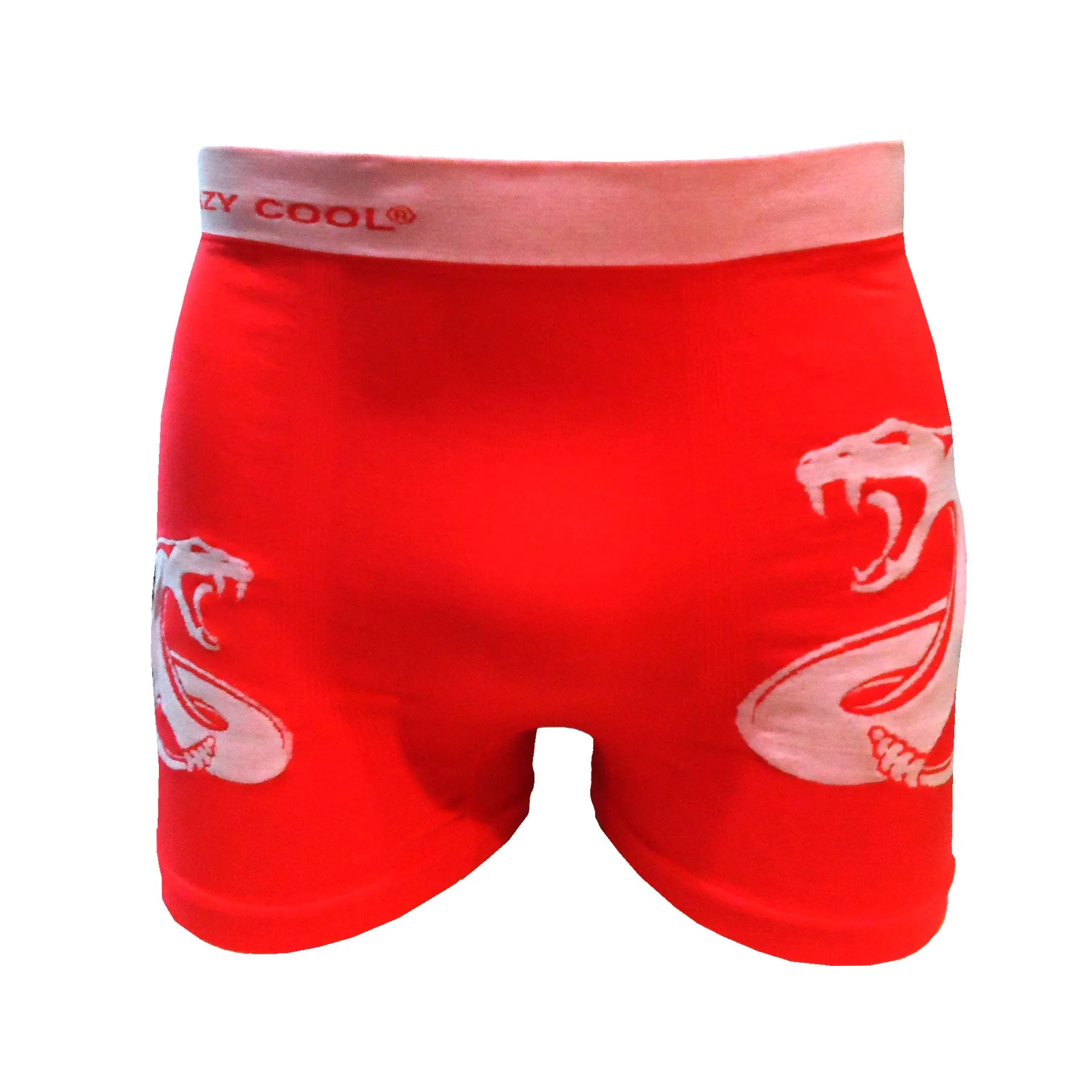 Crazy Cool Stretches Seamless Mens Boxer Briefs Underwear 6-Pack Set - Vipers