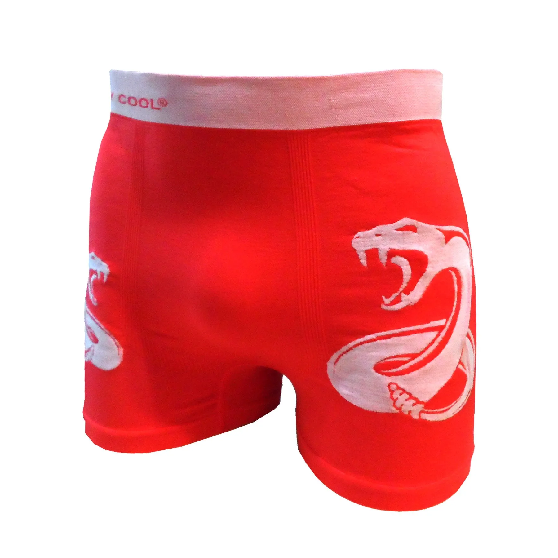 Crazy Cool Stretches Seamless Mens Boxer Briefs Underwear 6-Pack Set - Vipers