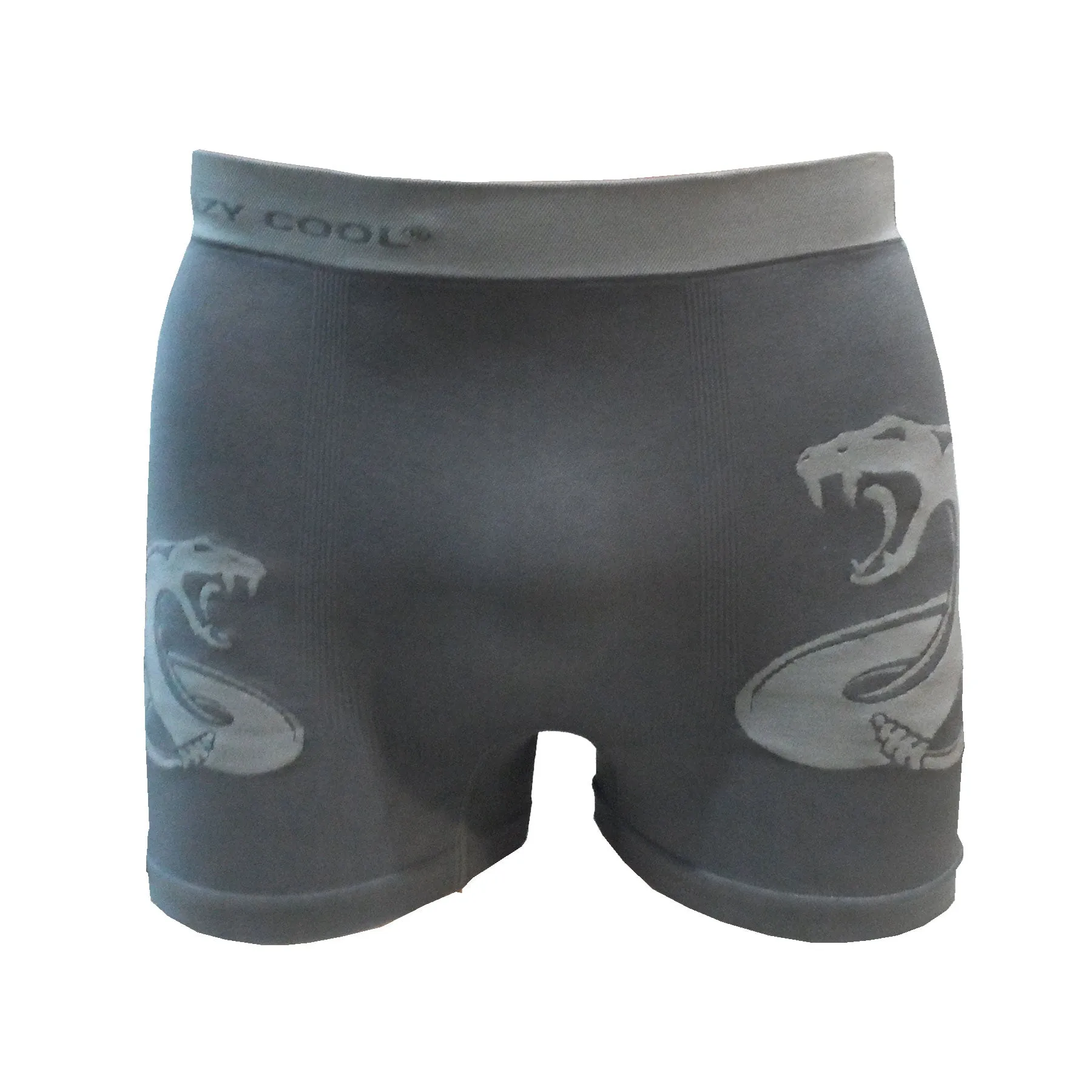 Crazy Cool Stretches Seamless Mens Boxer Briefs Underwear 6-Pack Set - Vipers