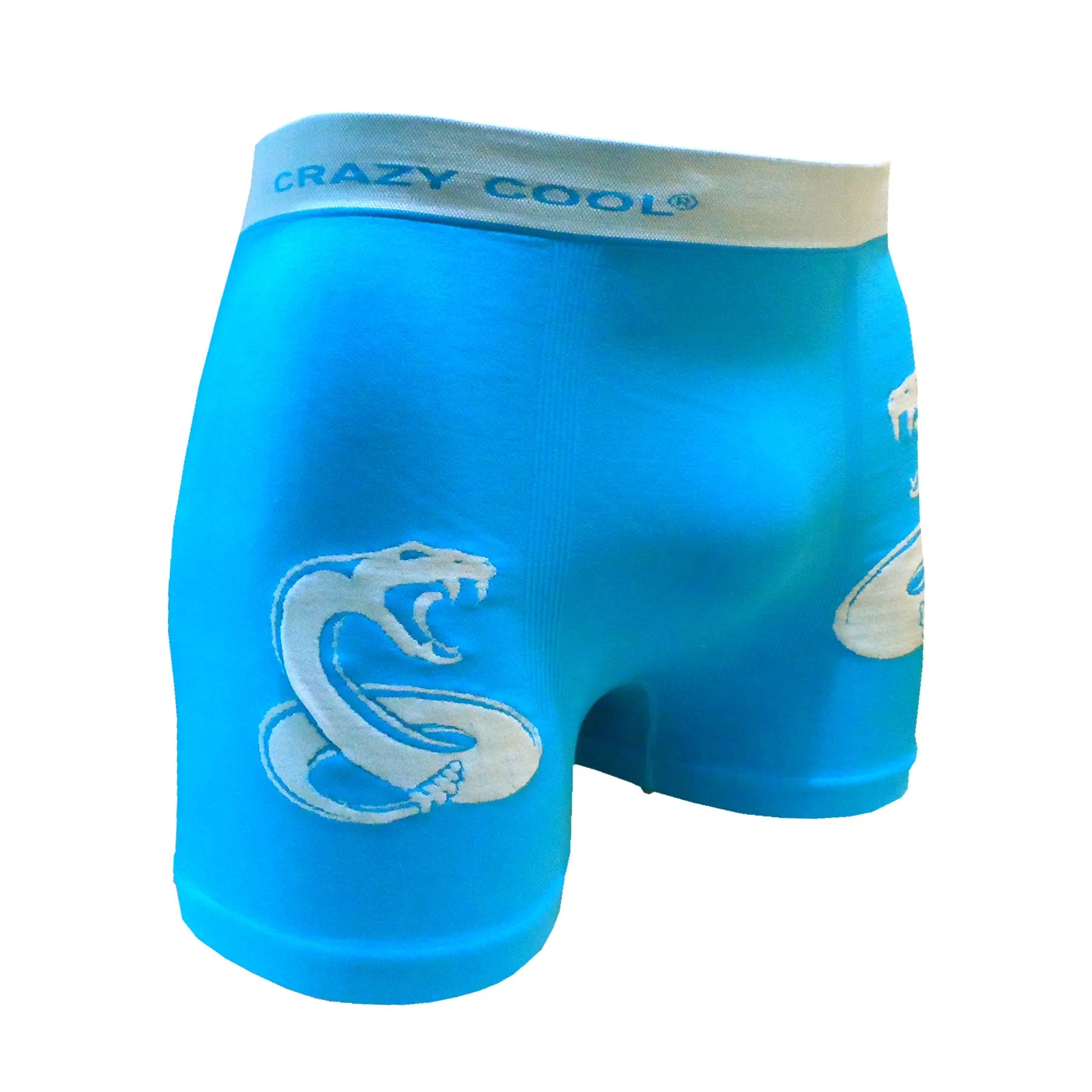 Crazy Cool Stretches Seamless Mens Boxer Briefs Underwear 6-Pack Set - Vipers