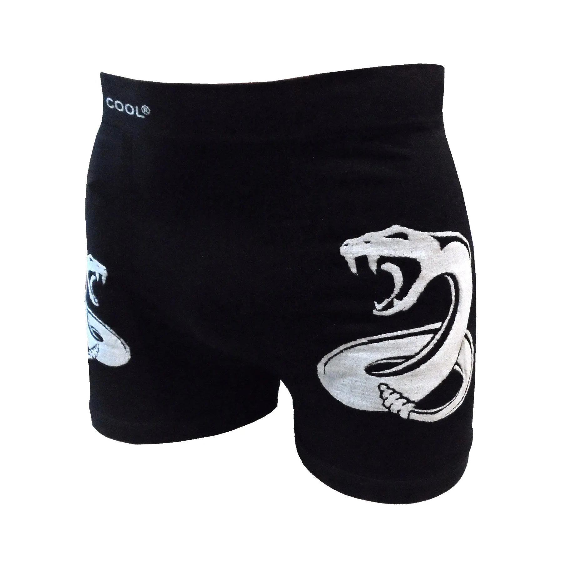 Crazy Cool Stretches Seamless Mens Boxer Briefs Underwear 6-Pack Set - Vipers