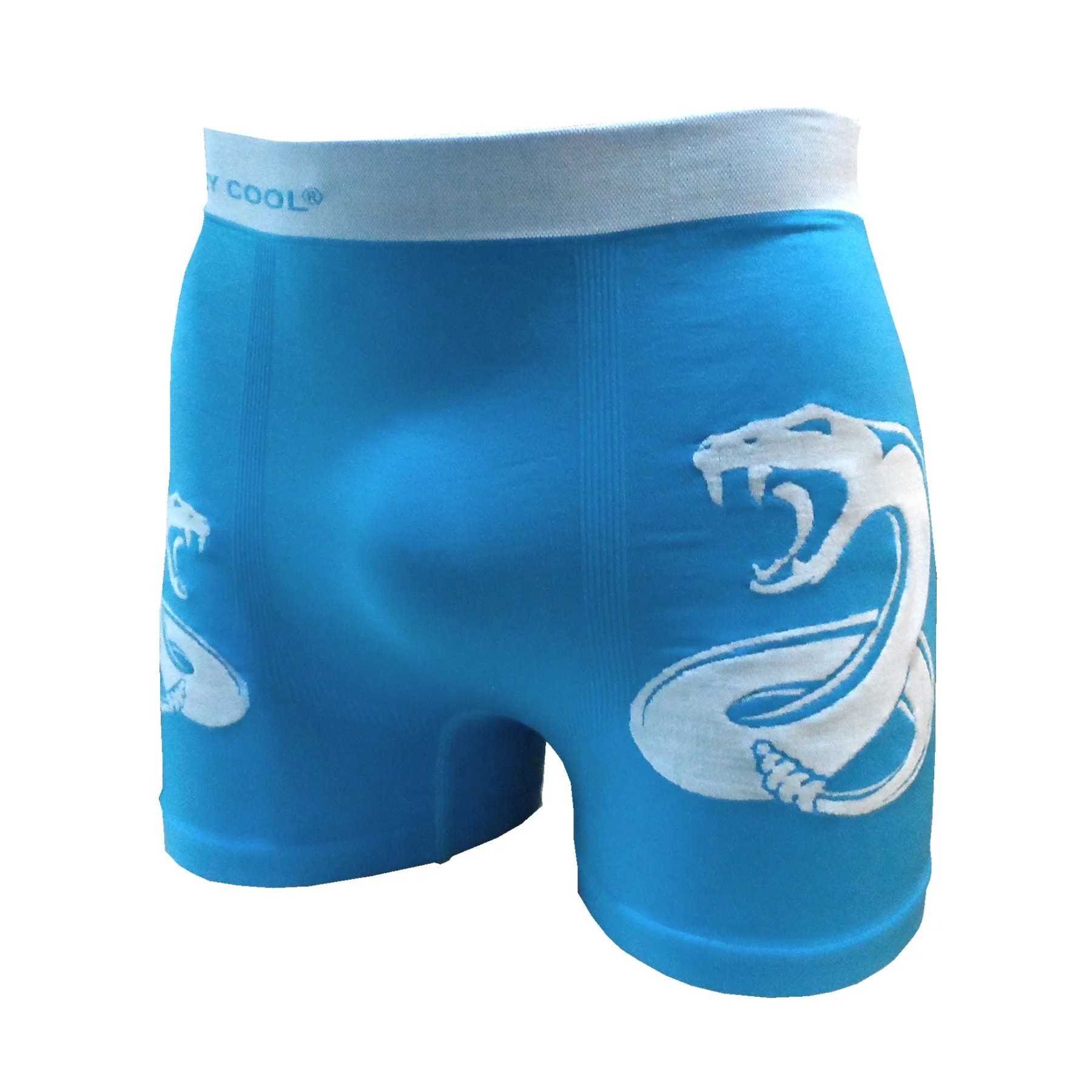 Crazy Cool Stretches Seamless Mens Boxer Briefs Underwear 6-Pack Set - Vipers