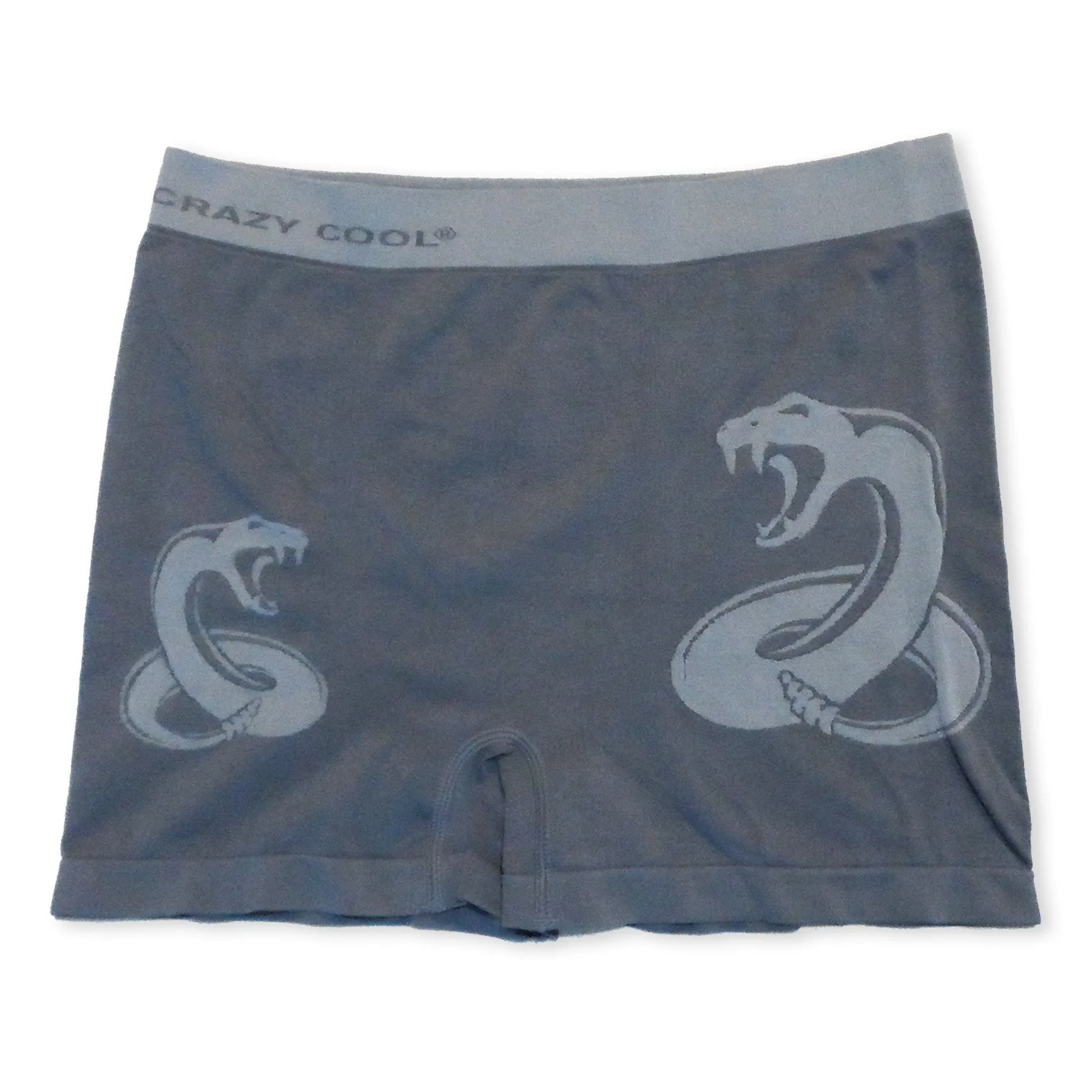 Crazy Cool Stretches Seamless Mens Boxer Briefs Underwear 6-Pack Set - Vipers
