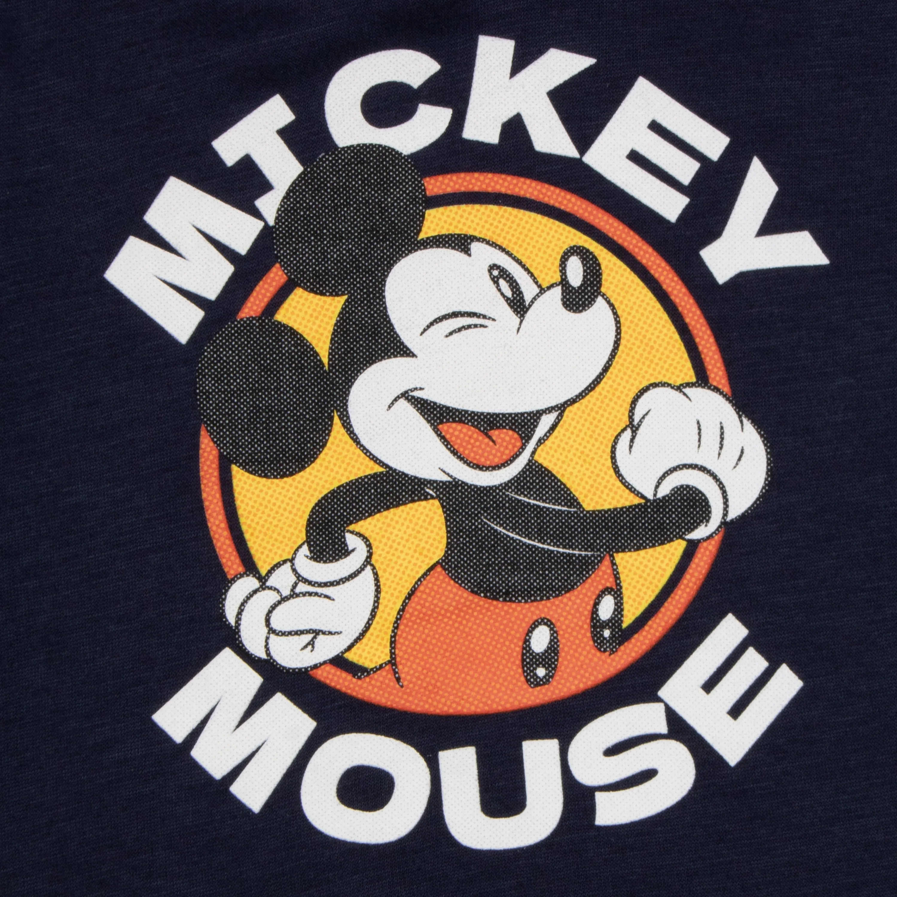 Disney Mickey Mouse Cartoon Boys Hoodie and Sweatpants 2-Piece Set for Kids and Toddler (Size 4-8)