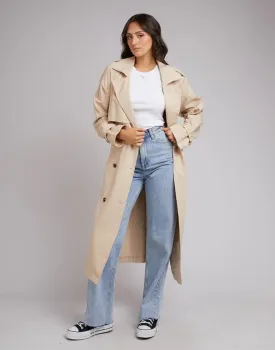 Eve Trench Coat Tan