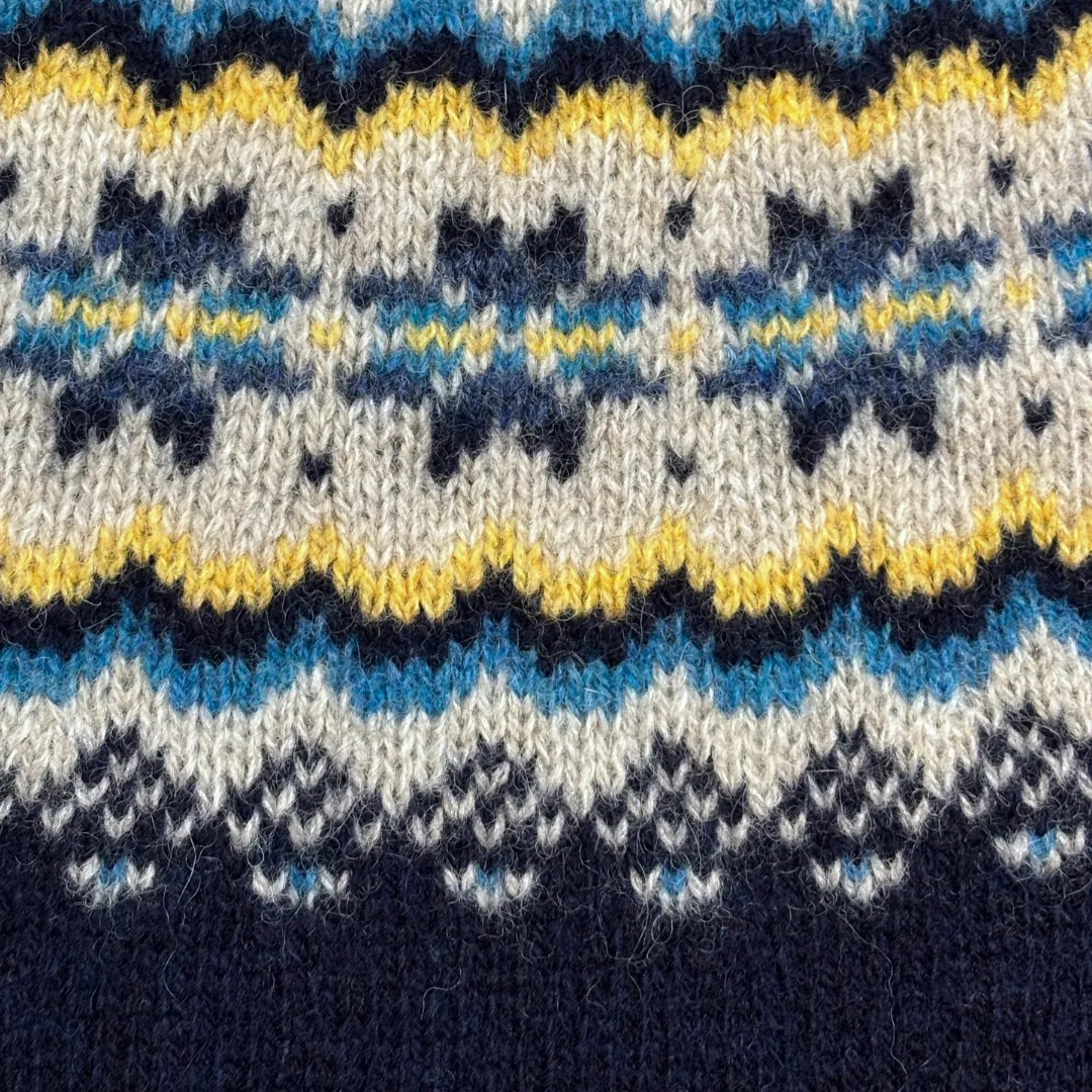 Fairisle Jumper - New Navy