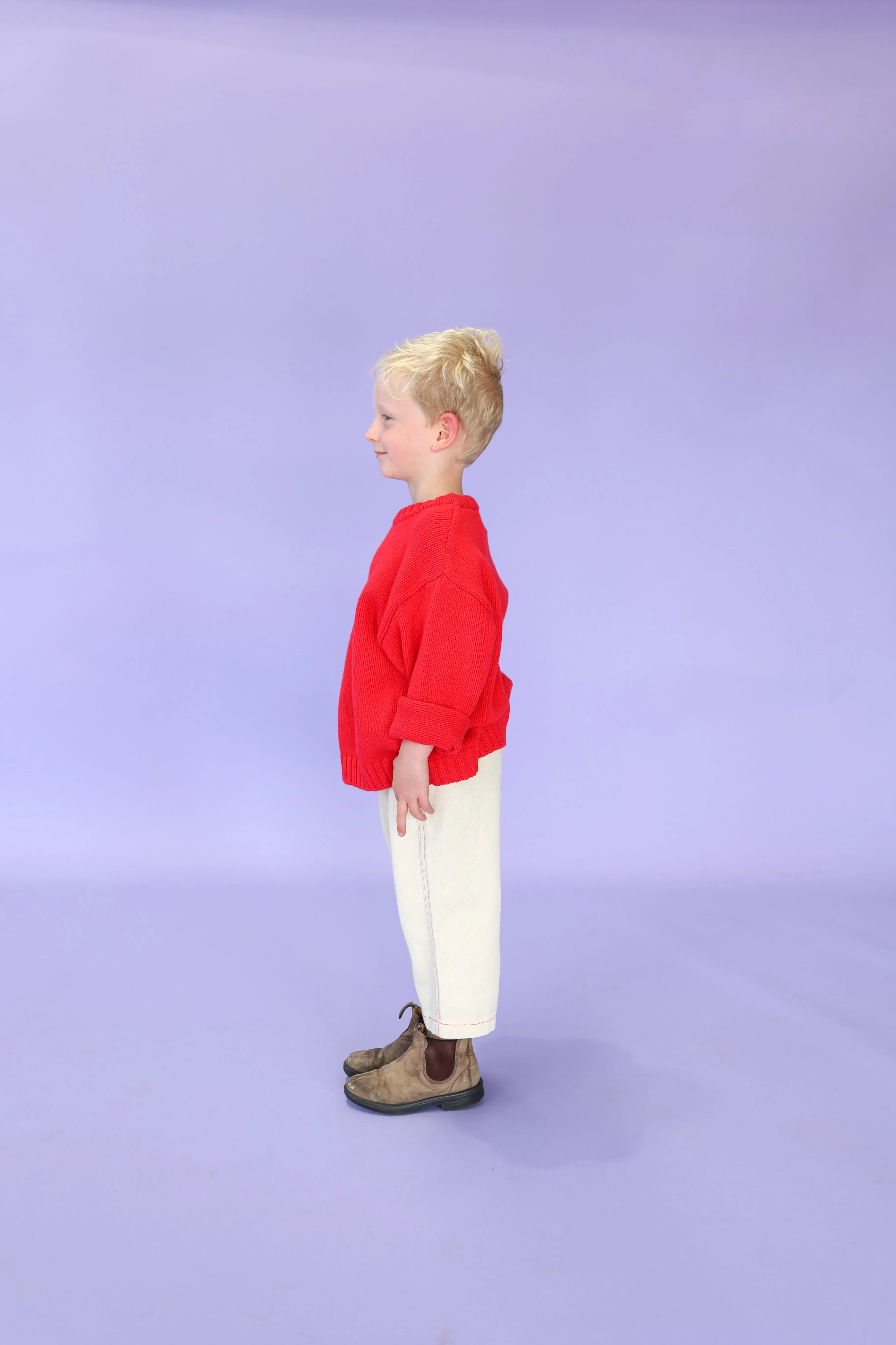 Grown Organic Everyday Denim Pant - Milk