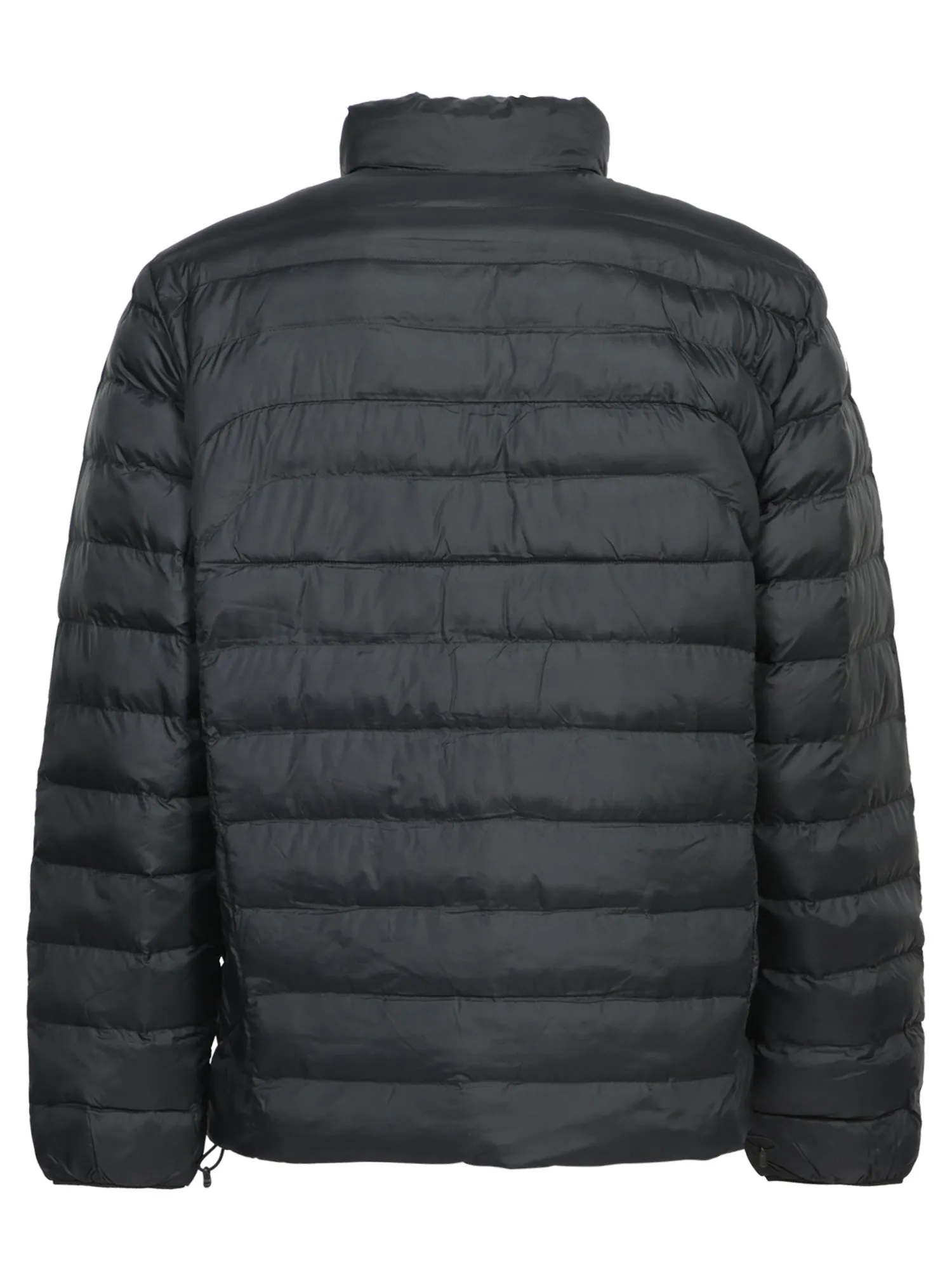 Insulated Black Bomber Down Jacket