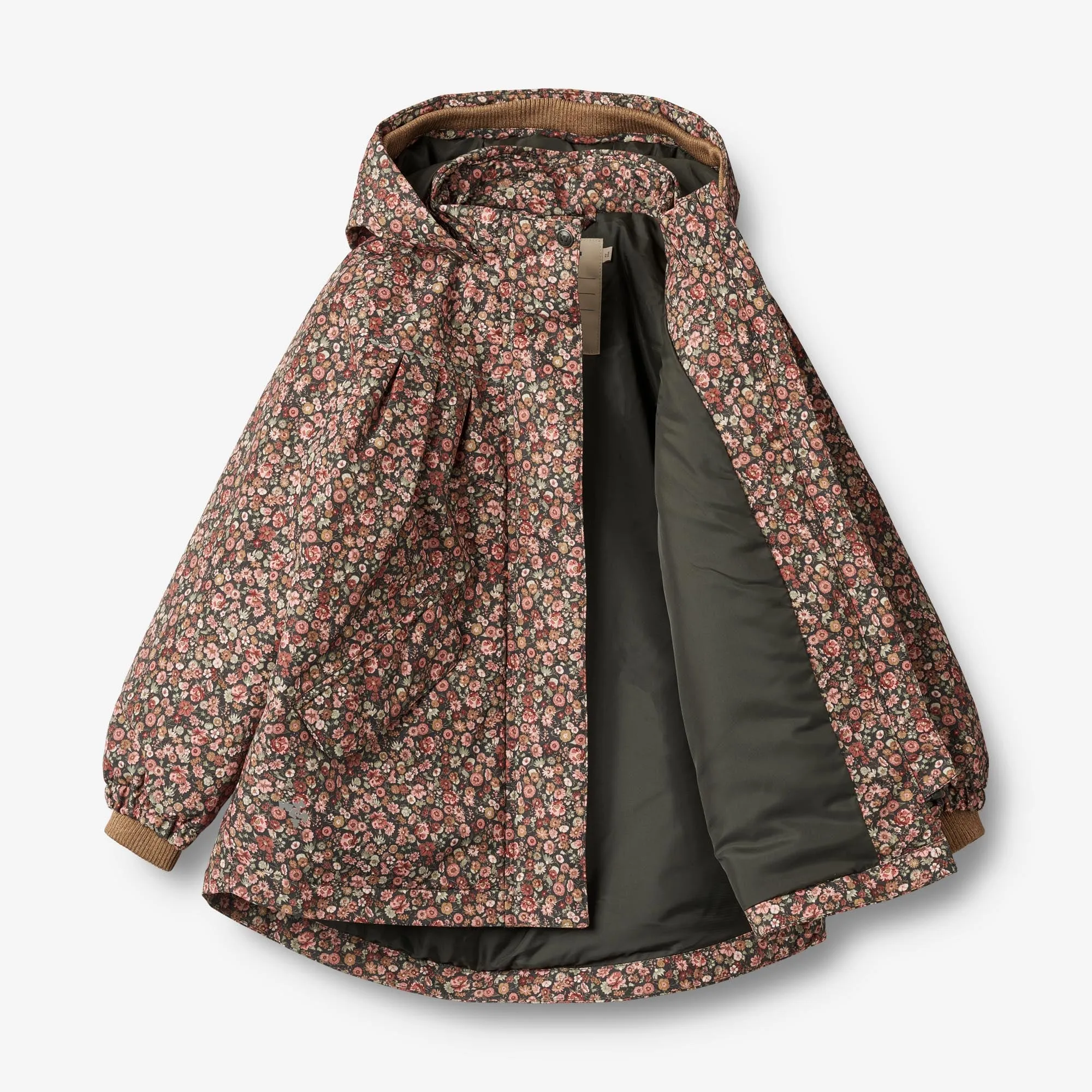Jacket Mimmi Tech - raven wild flowers