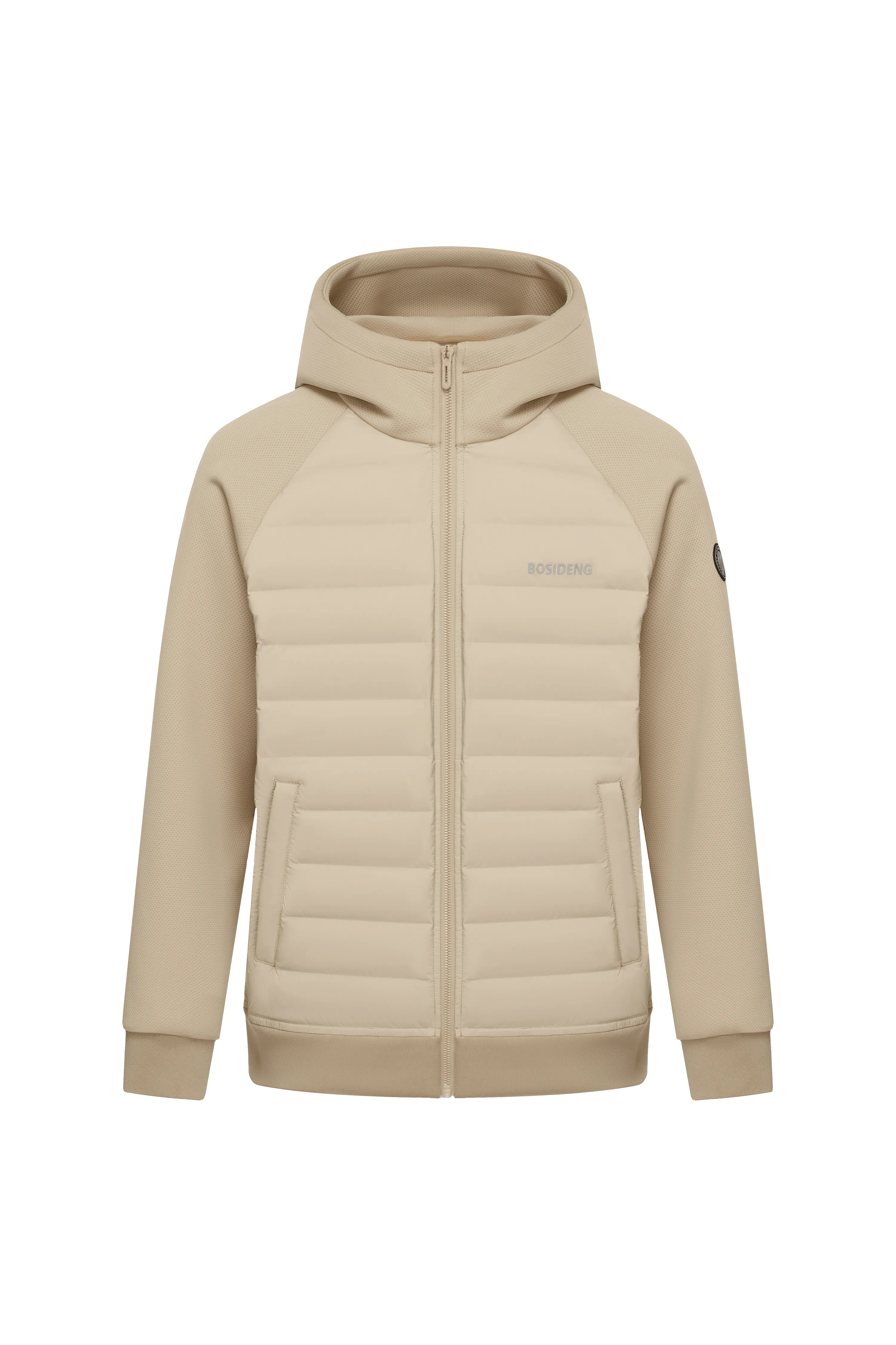 Men's Goose Down Short Hoodie