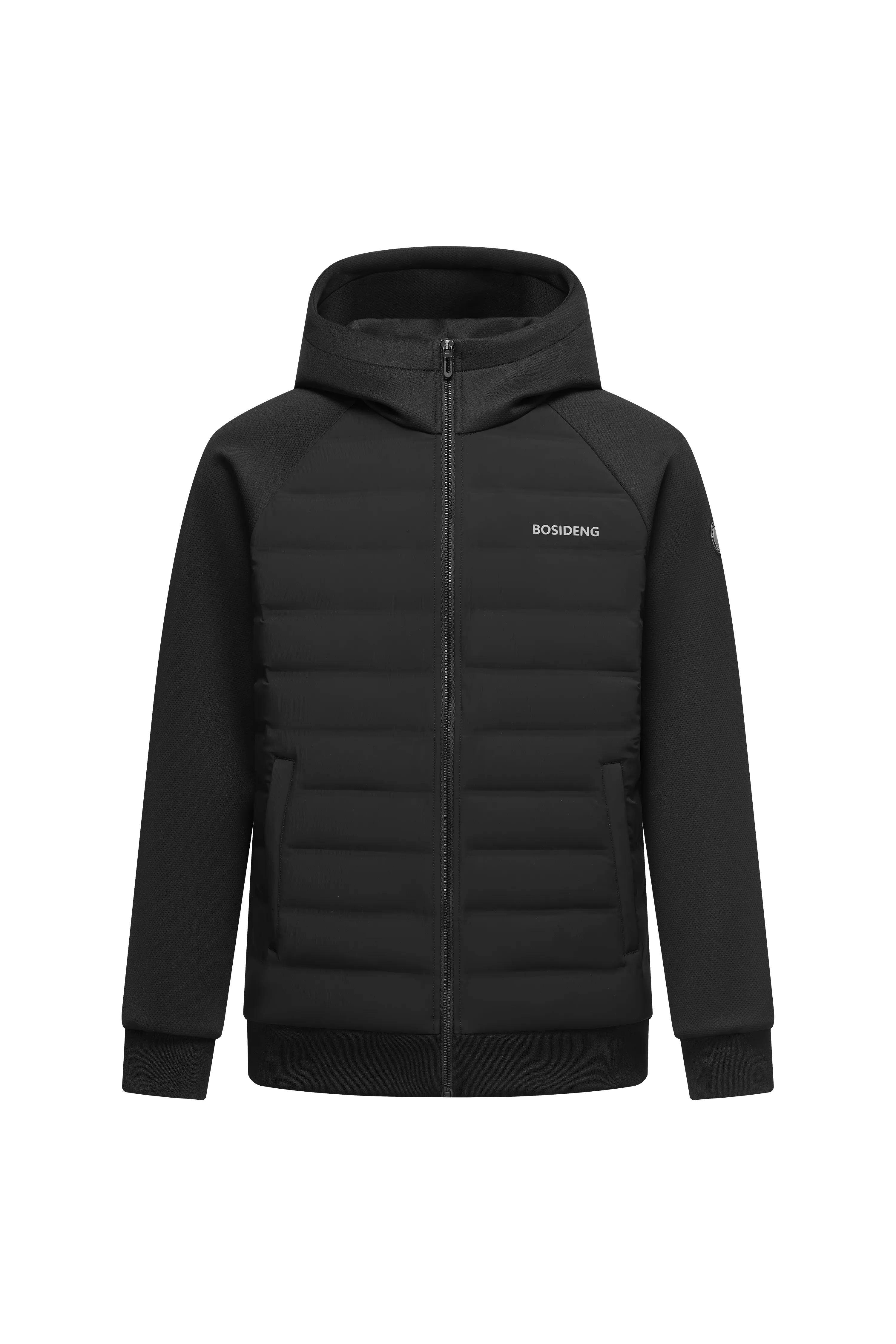 Men's Goose Down Short Hoodie