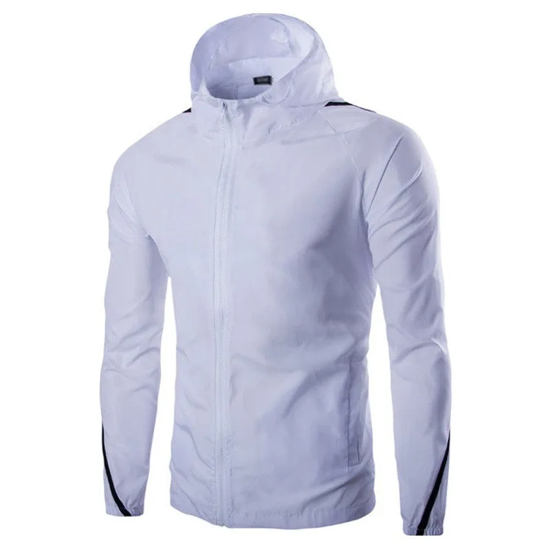 Men's Motorcycle Biker Wind Rain Coat Jacket