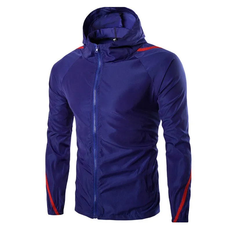 Men's Motorcycle Biker Wind Rain Coat Jacket