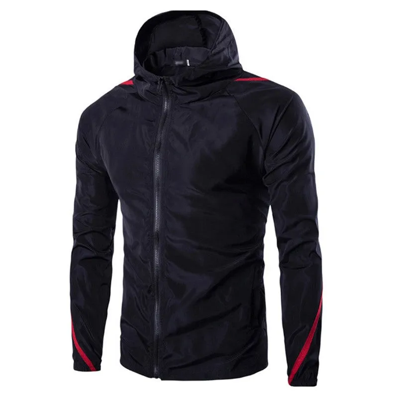Men's Motorcycle Biker Wind Rain Coat Jacket