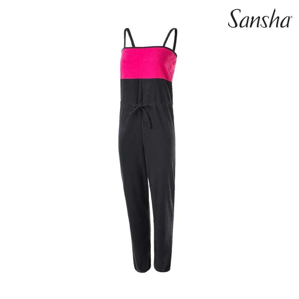 Sansha Two-tone camisole fleece unitard